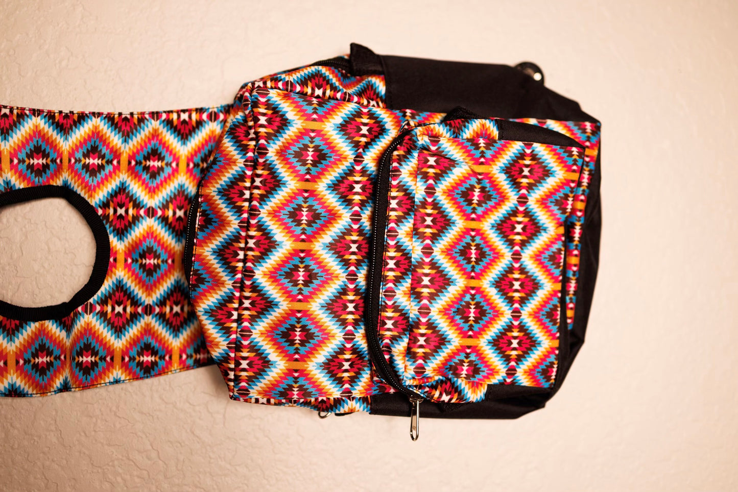 Bright Aztec Horn Bag