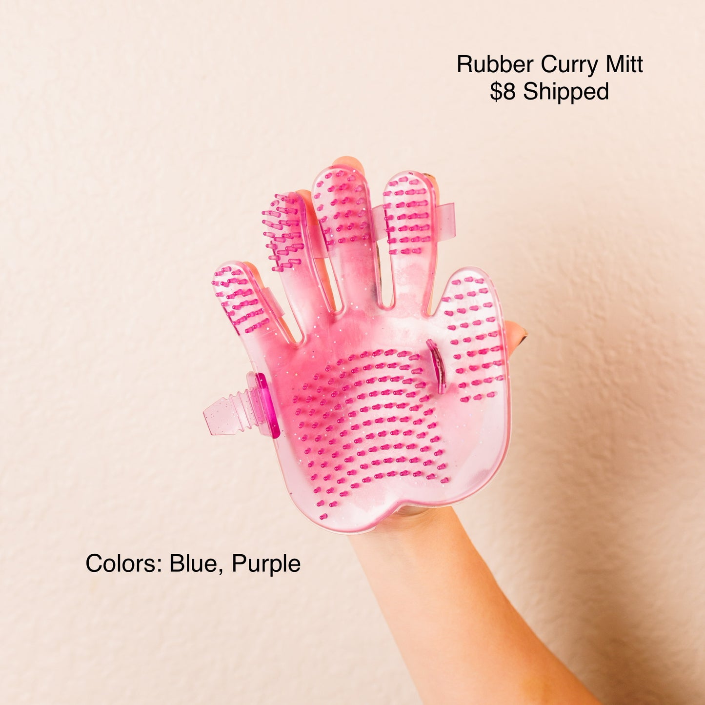 Rubber Curry Mitt