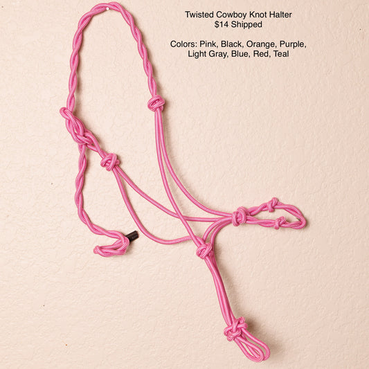 Twisted Cowboy Knot Halter