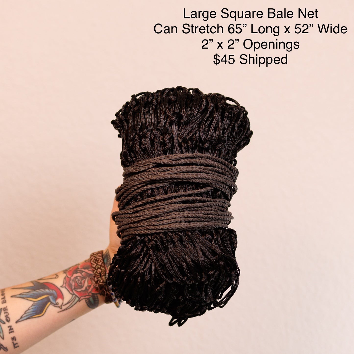 Large Square Bale Net