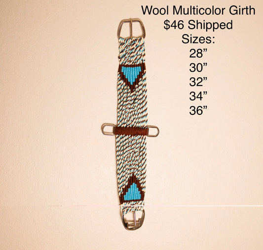 Wool Multicolor Girth