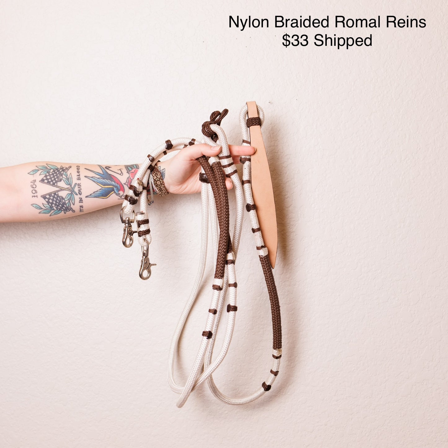 Nylon Romal Reins