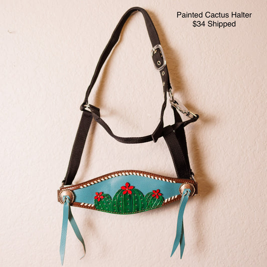 Painted Cactus Halter