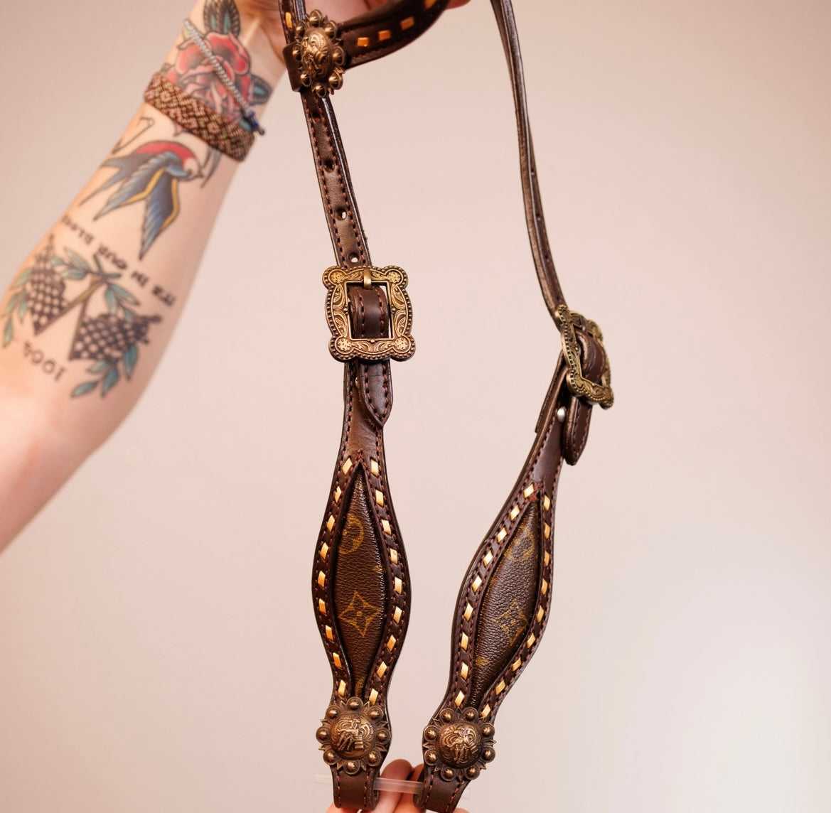 LV Headstall & Breast Coller Set