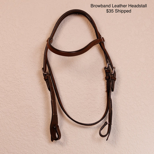 Leather Browband Bridle